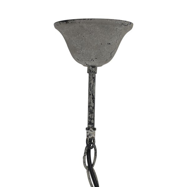 Kabantis šviestuvas baltos spalvos ø 36 cm su metaliniu gaubtu Luna – Light & Living-image-3