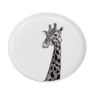 Balta porcelianinė lėkštė Maxwell & Williams Marini Ferlazzo Giraffe, ø 20 cm