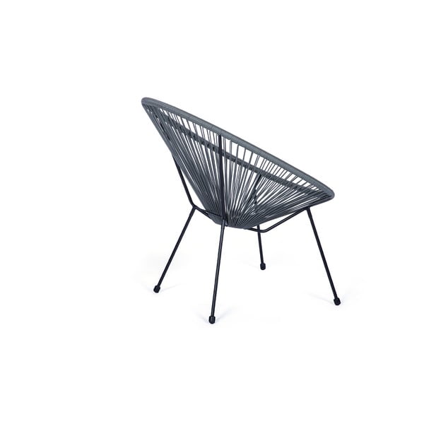 Pilkas sodo krėslas iš dirbtinio ratano Bonami Selection Avocado-image-3