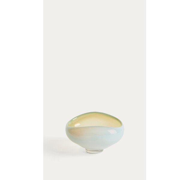 Iš stiklo dekoratyvinis dubuo 14x19 cm Nodila – Kave Home-image-4