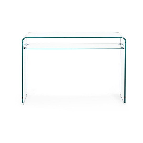 Iš stiklo konsolinis staliukas 35x110 cm Iride – Bizzotto-image-2
