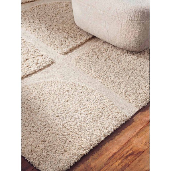 Rankų darbo kreminės spalvos kilimas 80x150 cm Lambeth Jasper – Ted Baker-image-3