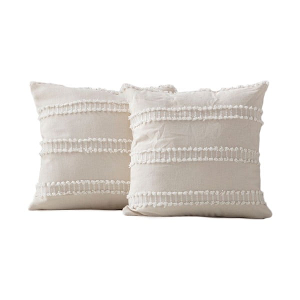 Dekoratyviniai pagalvių užvalkalai 2 vnt. 43x43 cm Tuffet – Mioli Decor
