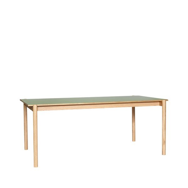 Valgomojo stalas iš ąžuolo masyvo 107x190 cm Oblique – Hübsch