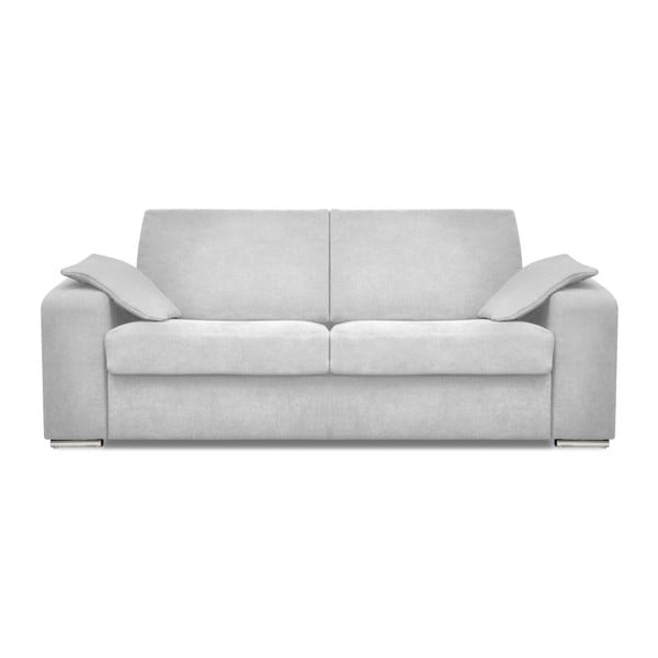 Šviesiai pilka sofa lova trims asmenims Cosmopolitan design Cancun