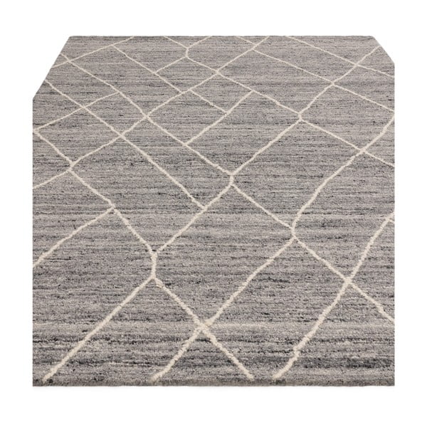 Kilimas iš vilnos pilkos spalvos 200x290 cm Noah – Asiatic Carpets-image-4