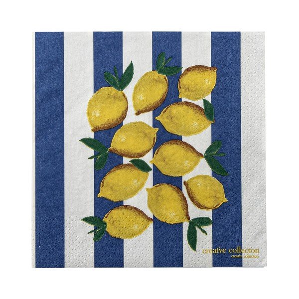 Iš popieriaus servetėlės 20 vnt. 33x33 cm Limone – Bloomingville-image-3