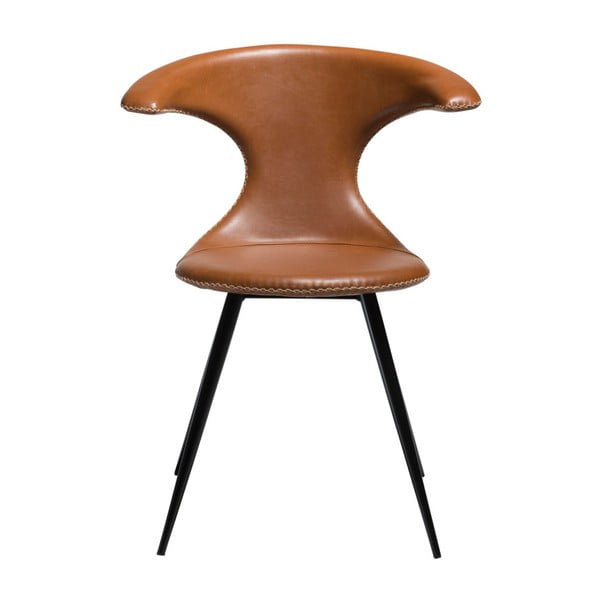 Ruda odinė kėdė DAN-FORM Denmark Flair-image-4