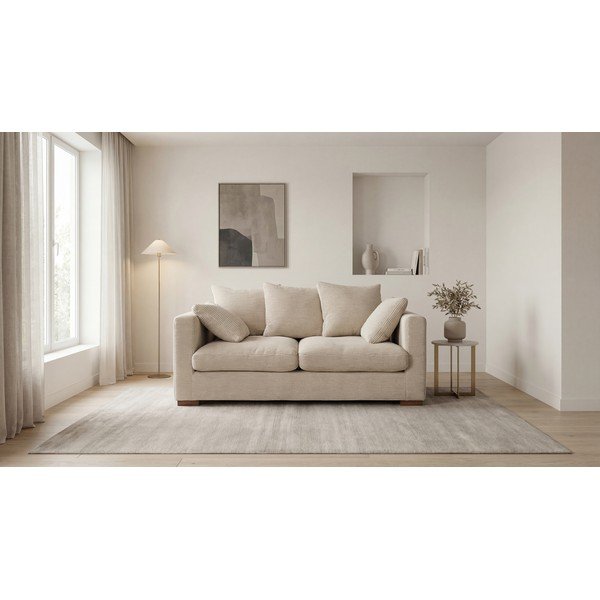 Sofa iš kordinio velveto smėlio spalvos 175 cm Comfy – Scandic-image-4
