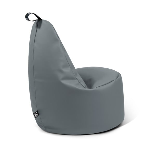 Raudonos spalvos iš dirbtinės odos sėdmaišis Lull L – So Soft?-image-3