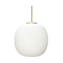 Kabantis šviestuvas baltos spalvos ø 40 cm su stiklo gaubtu Serene – Hübsch