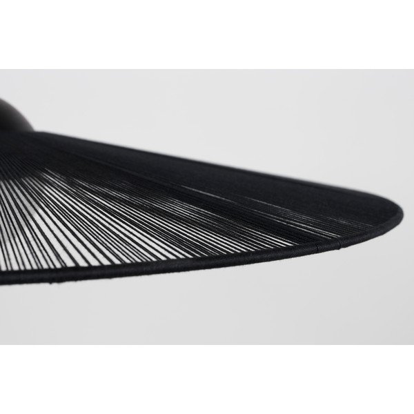Juodos spalvos kabantis šviestuvas su pritemdymo funkcija ø 65 cm Belle – Zuiver-image-4