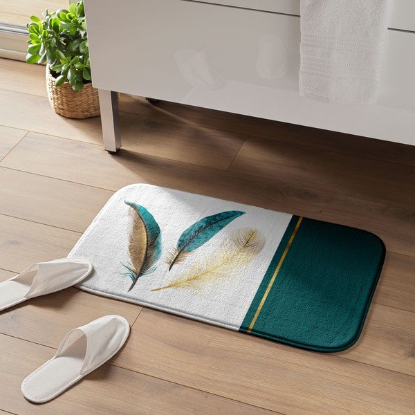 Iš tekstilės vonios kilimėlis 45x75 cm Plumiss – douceur d'intérieur-image-1
