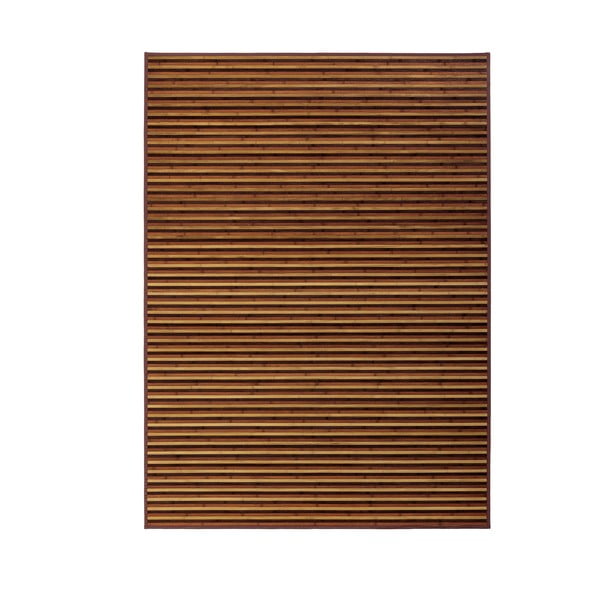 Iš bambukinė kilimas garstyčių spalvos/rudos spalvos 180x250 cm – Casa Selección