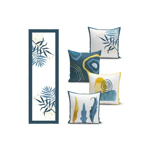 Užvalkalų ir protektorių rinkinys 5 vnt. - Mila Home