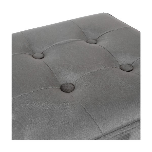 Pufas iš velveto pilkos spalvos – Compactor-image-1
