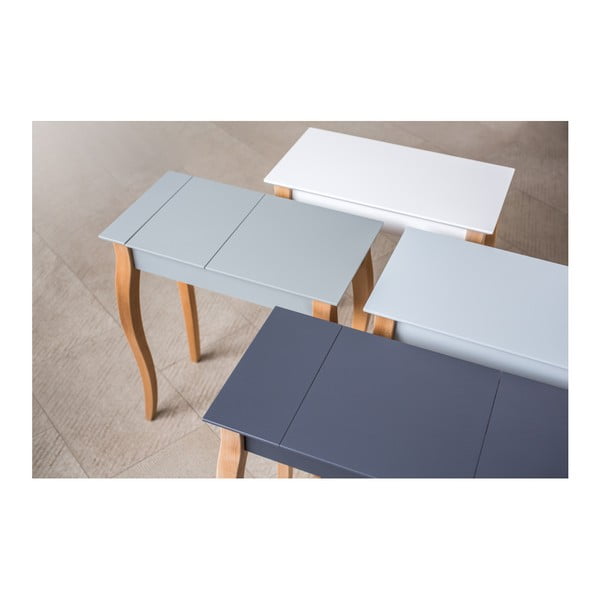 Geltonos spalvos tualetinis staliukas su veidrodžiu "Ragaba" tualetinis staliukas, ilgis 105 cm-image-3