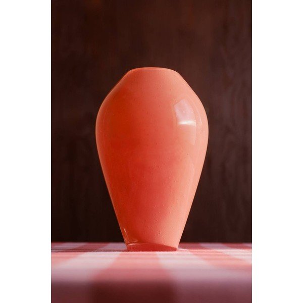 Oranžinės spalvos vaza (aukštis 27 cm) Celia – Jotex-image-1