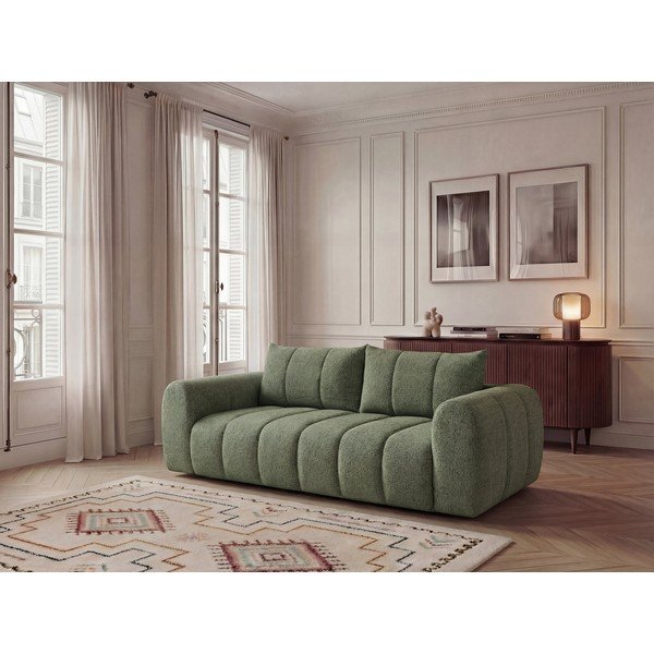 Žalios spalvos sofa 242 cm Nesty – Bobochic Paris-image-1