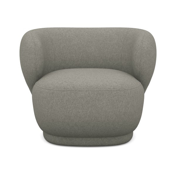 Pilkos spalvos krėslas Hina – Makamii-image-1