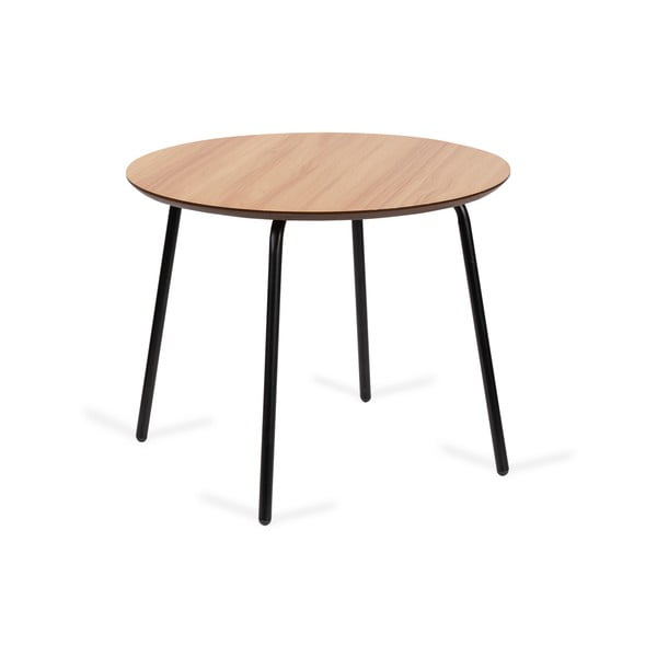 Apvalios formos kavos staliukai natūralios spalvos 2 vnt. ø 55 cm Luke – Bonami Essentials-image-2