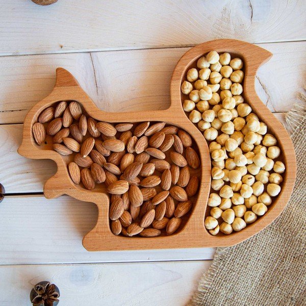 Padėklas iš medienos 20x28 cm – Hermia-image-1