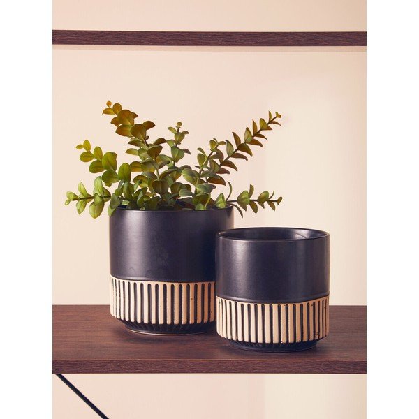 Iš molio gėlių vazono dangtelis ø 15 cm Kiso – Premier Housewares-image-3