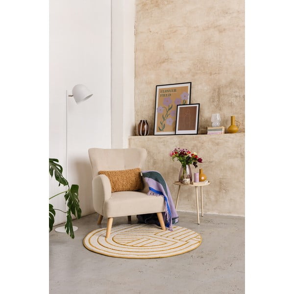 Krėslas žalios spalvos su atlošu Noemye – Bonami Selection-image-1