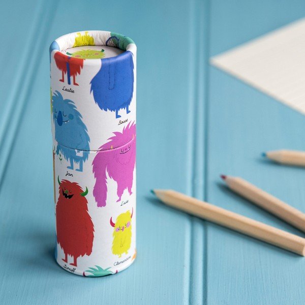 12 "Rex London Monsters Of The World" mini pieštukų rinkinys-image-1