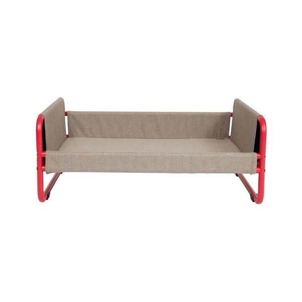 Raudonos spalvos iš plieno augintinio guolis šuniui 72x58 cm Milo – OYOY Living Design