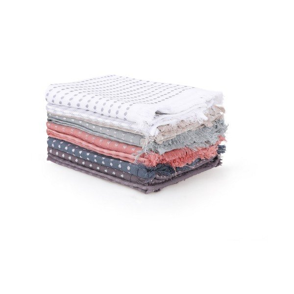 Iš medvilnės virtuvės rankšluosčiai 6 vnt. 40x60 cm Berlino – Foutastic