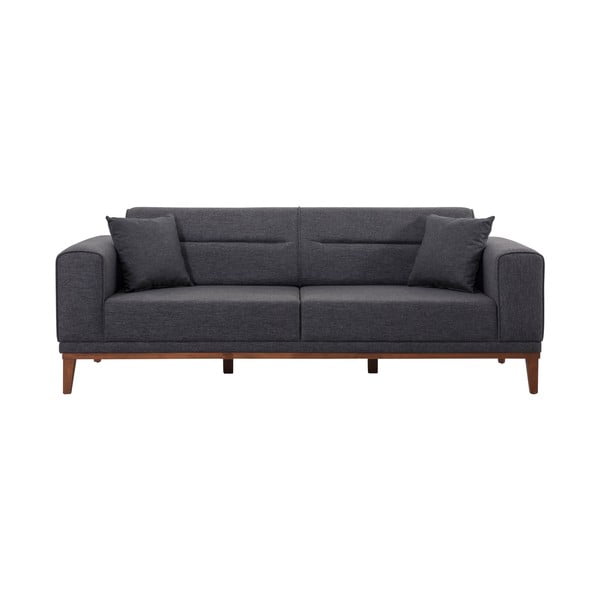 Sulankstoma sofa antracito spalvos 223 cm Liones – Artie