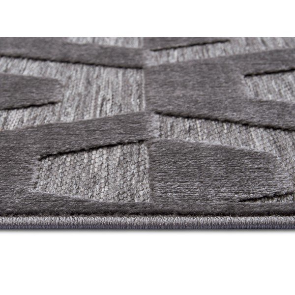 Kilimas antracito spalvos 133x190 cm Iconic Hexa – Hanse Home-image-2