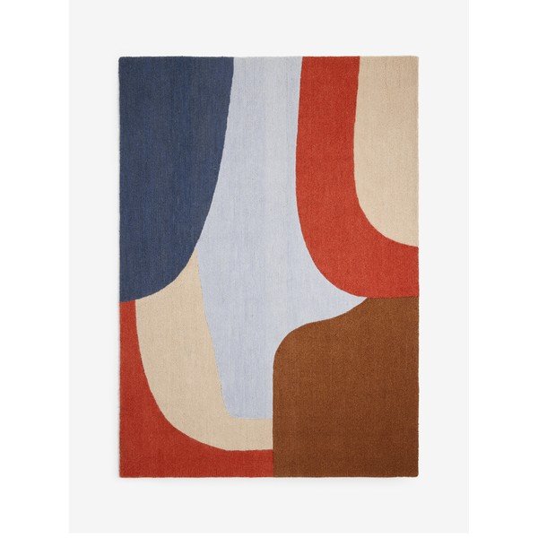 Rankų darbo iš vilnos kilimas 200x290 cm Cecil – MADE