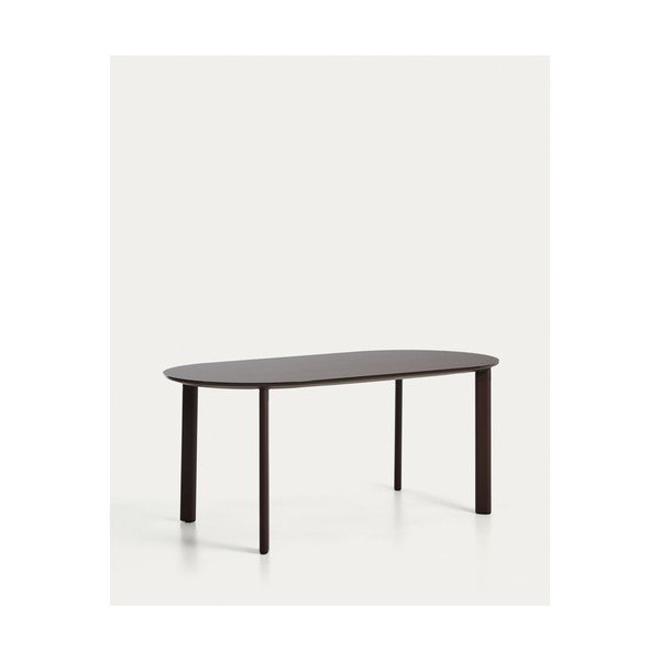 Sodo valgomojo stalas su stikliniu stalviršiu 90x180 cm Erice – Kave Home-image-1