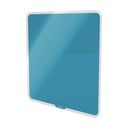 Mėlyna magnetinė stiklinė sieninė lentelė Leitz Cosy, 45 x 45 cm