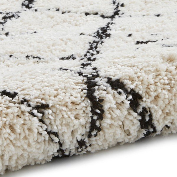 Baltos ir juodos spalvos kilimas Think Rugs Boho Lami Black & White, 160 x 230 cm-image-4