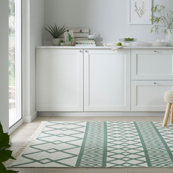 Žalias kilimas 160x230 cm Teo - Flair Rugs-image-1