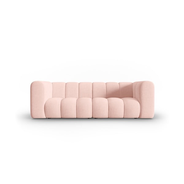 Sofa rožinės spalvos 228 cm Lupine – Micadoni Home