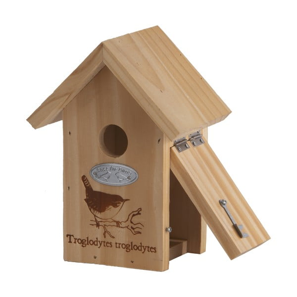 Paukščių namelis iš pušies masyvo Esschert Design Troglodytes-image-3