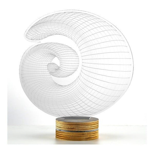 3D stalinė lempa Shell-image-2