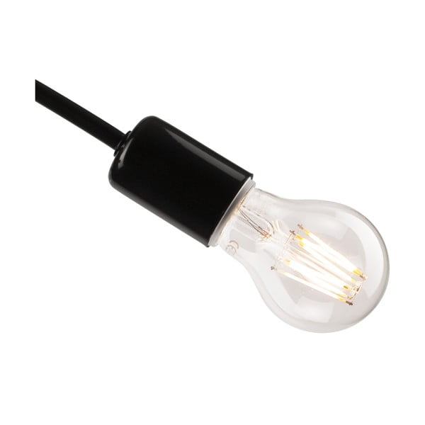 Lubinis šviestuvas juodos spalvos be lempų gaubtu 36x36 cm Camilla – LAMKUR-image-4