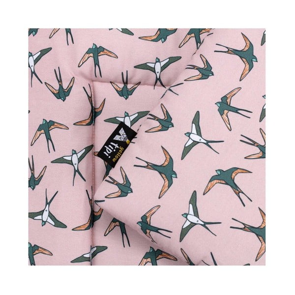 Rožinis lovelės komplektas Sweet Dreams - Yellow Tipi-image-2