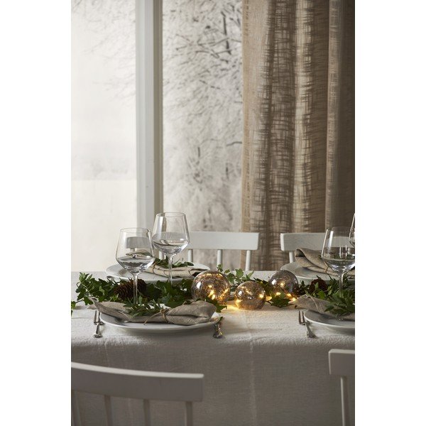 Pilka kalėdinė LED šviesos dekoracija Star Trading Triss-image-3