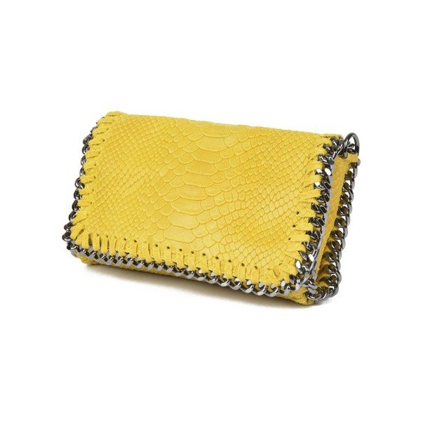 Geltonos spalvos Luisa Vannini Andreina rankinė-image-1