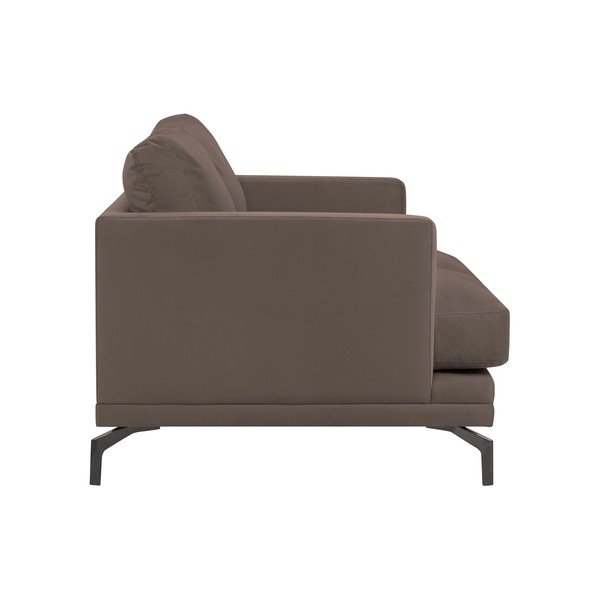 Rudos spalvos sofa su juodos spalvos atramomis kojoms "Windsor & Co Sofos Jupiter-image-2