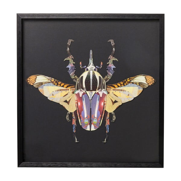 Įrėmintas paveikslas Kare Design Beetle, 60 x 60 cm