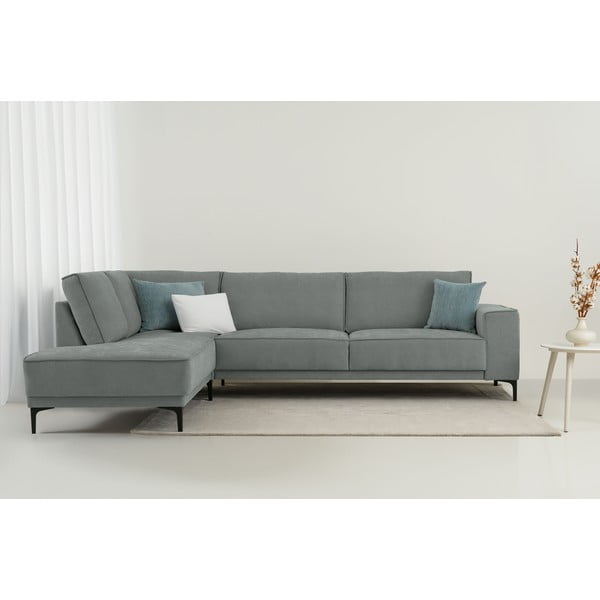 Kampinė sofa tamsiai pilkos spalvos (su kairiuoju kampu) Copenhagen – Scandic-image-1