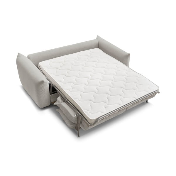 Sulankstoma sofa šviesiai pilkos spalvos 214 cm Ernest – Bobochic Paris-image-4