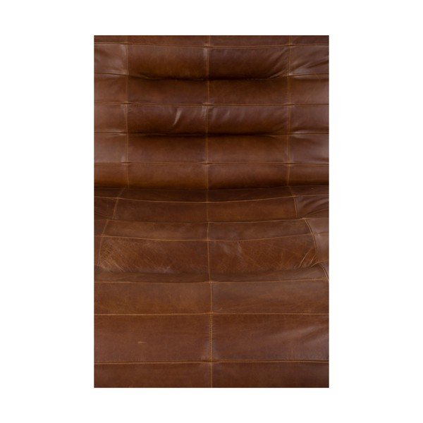 Rudos spalvos iš odos krėslas Wyatt – Dutchbone-image-4